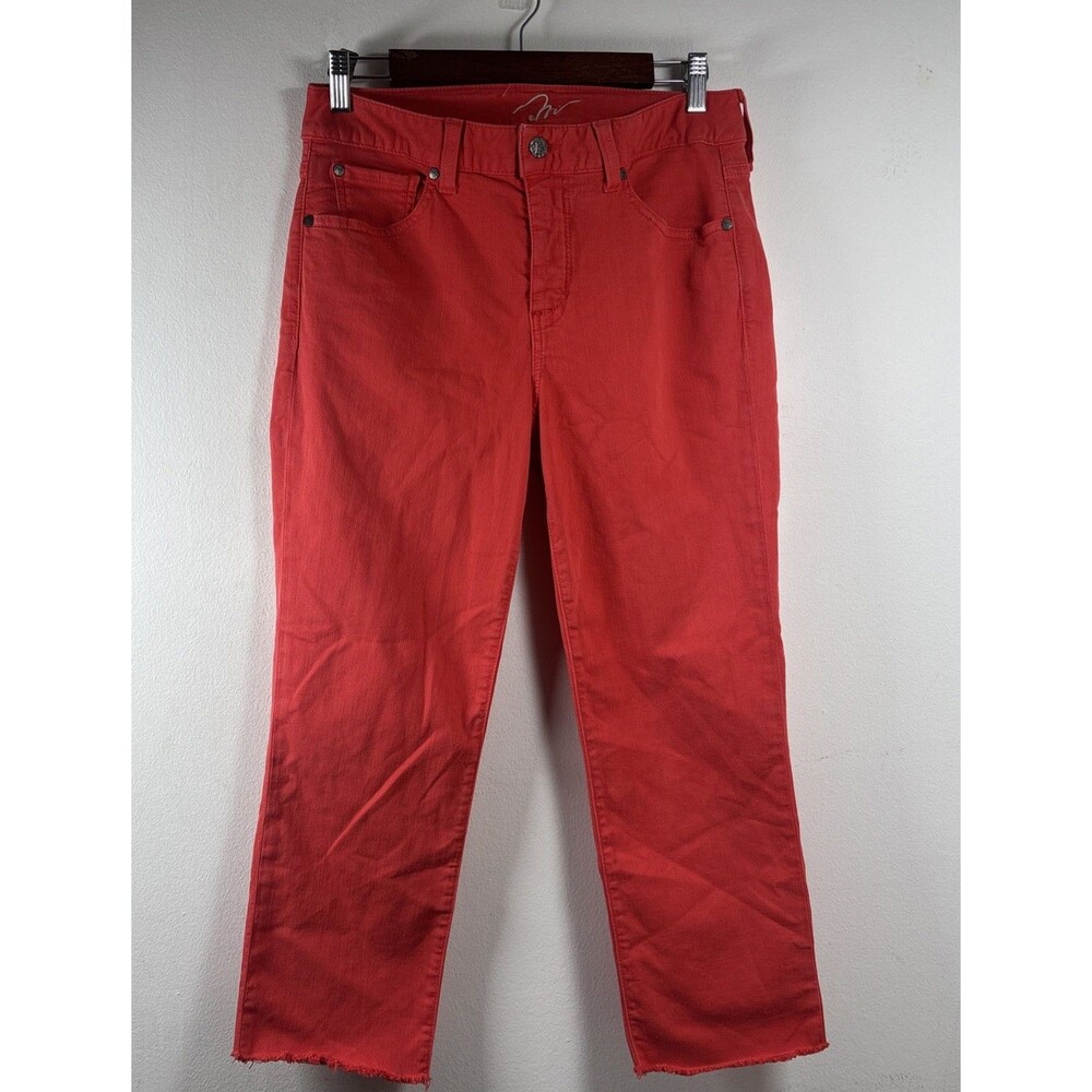 Miraclebody Red Jeans Women Size 8 Stretch Denim Y2K Preppy Classic